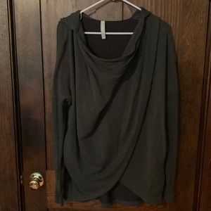 Athleta Purana Wrap Sweatshirt